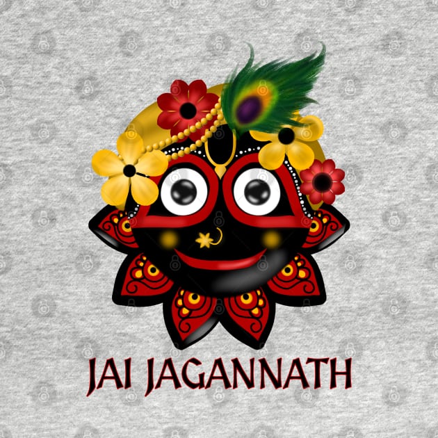 Jagannath - Lord of Universe - Puri Jagannath - Krishna - hare krishna - Hindu gods - krsna by Saishaadesigns